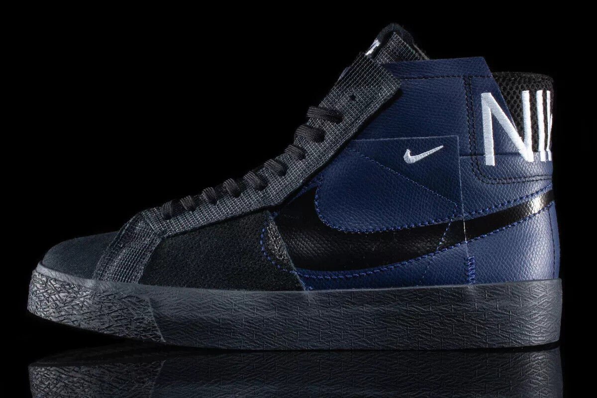 nike sb blazer midnight navy